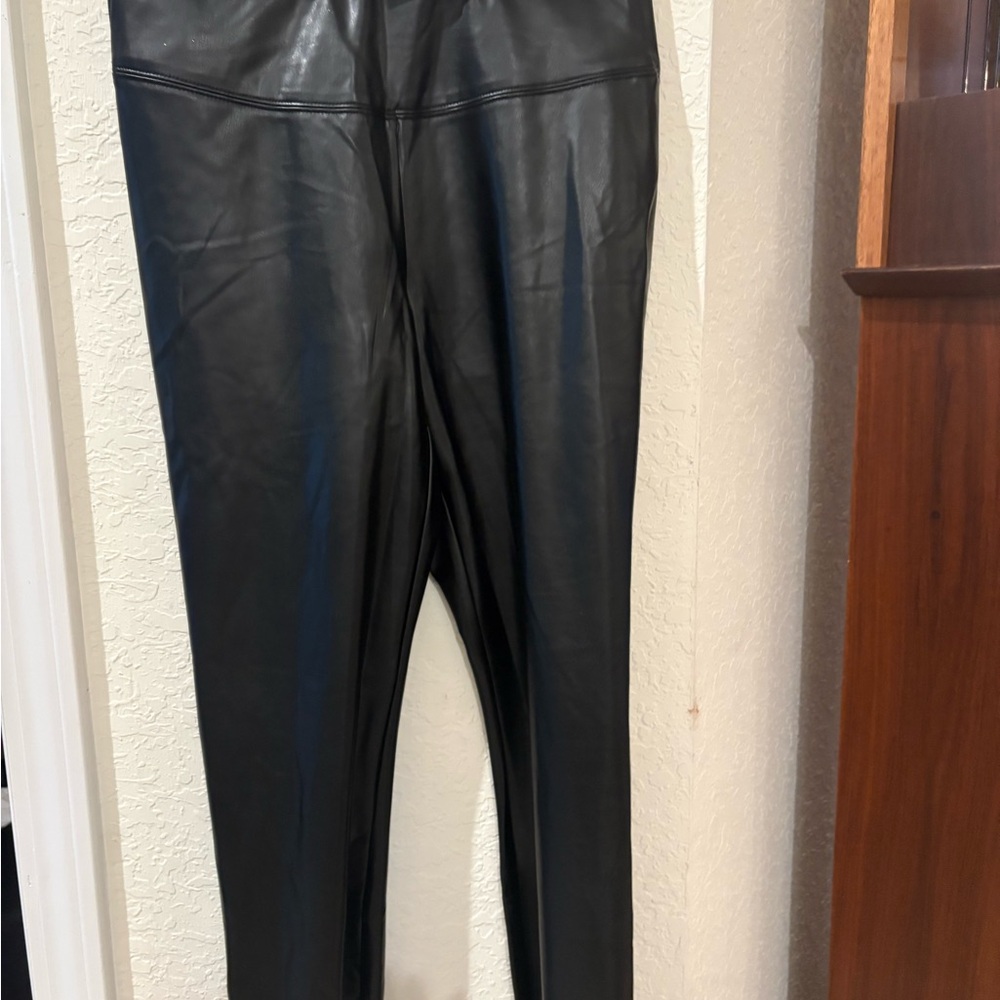 White House Black Market Faux Leather Leggings